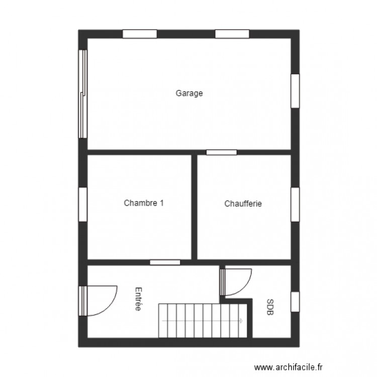 MEGTERT RDC. Plan de 0 pièce et 0 m2