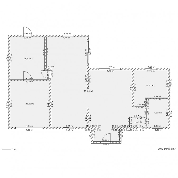 nadia. Plan de 0 pièce et 0 m2