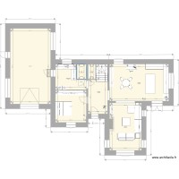 Maison M&eacute;thamis Rez et 1er Didier salon 2