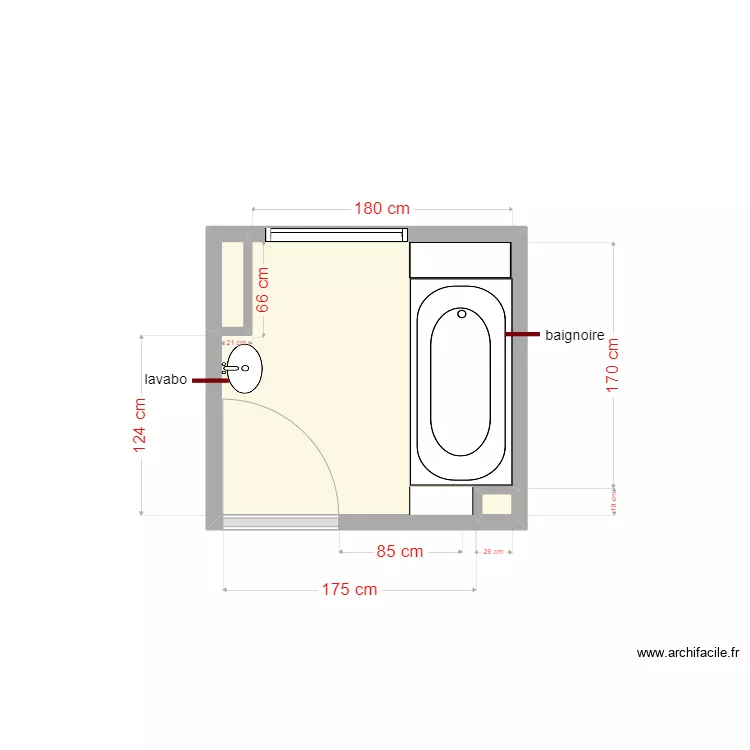 plan existant dossier 5618. Plan de 