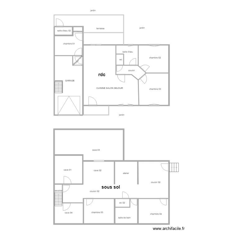 gaillard. Plan de gaillard. Plan de