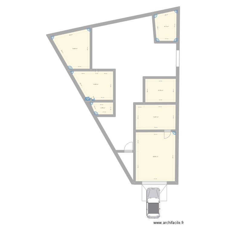 V2MAI. Plan de 0 pièce et 0 m2