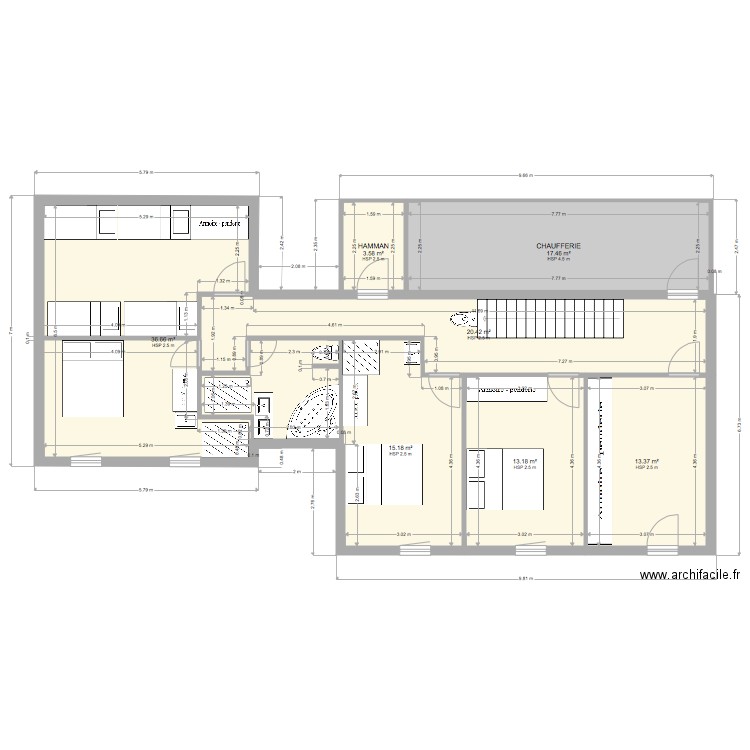 ceillac 1. Plan de 0 pièce et 0 m2