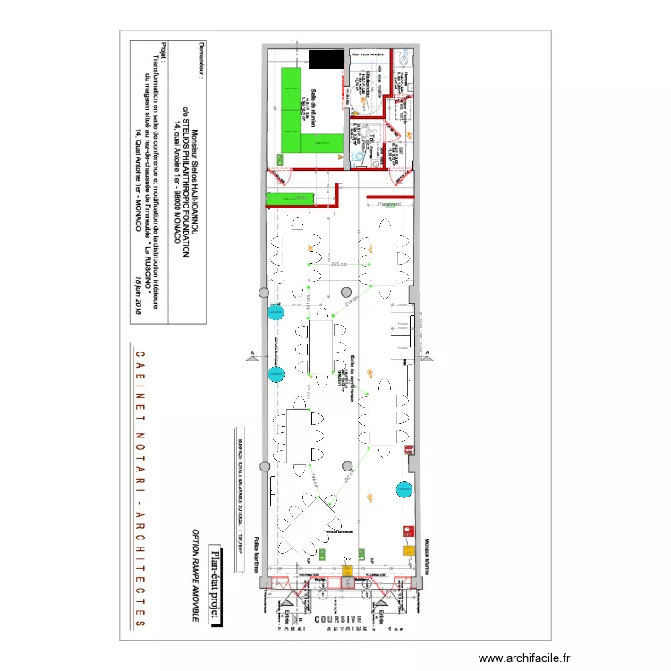 STELIOS 14 juin light Table 8 pax . Plan de 