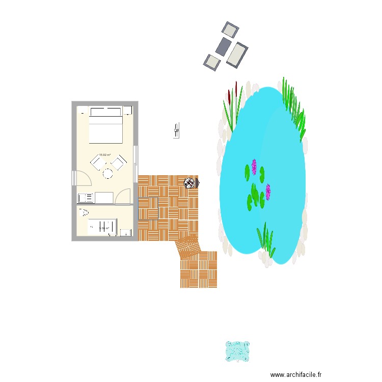 Roulotte 2. Plan de 0 pièce et 0 m2