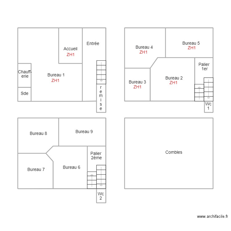 QUIMPER LE GOFF. Plan de 0 pièce et 0 m2