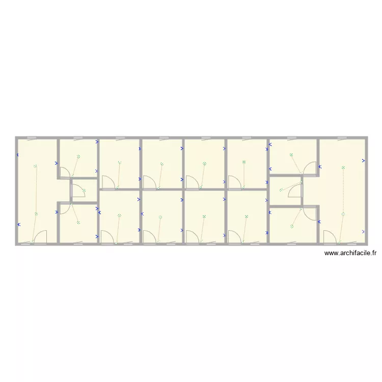 BATIMENT II. Plan de 