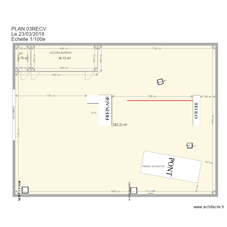 03RECV. Plan de 0 pièce et 0 m2