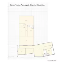 Maison Trezien Plan Jegado 3 Version Kalou3&eacute;tage complet