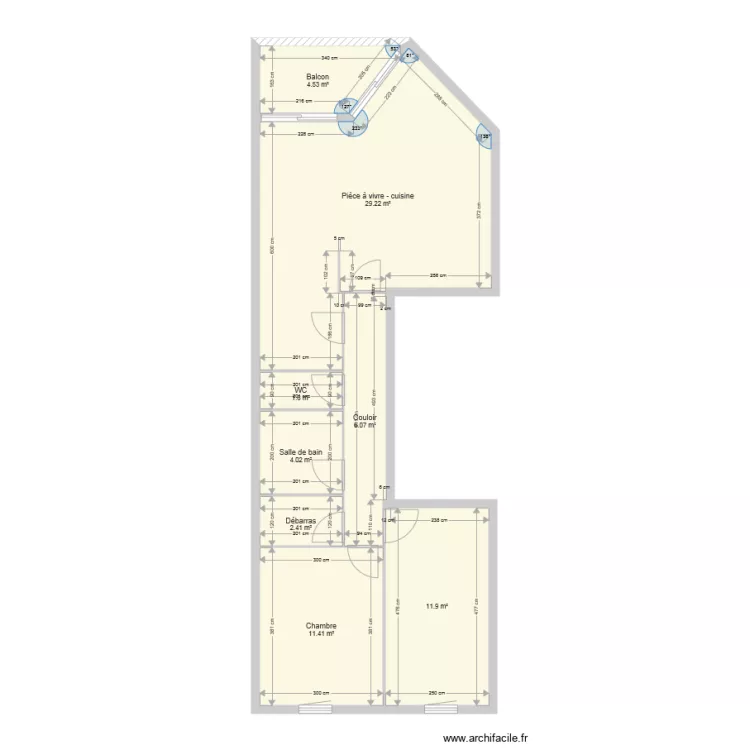 BEN ELFEKIH. Plan de 