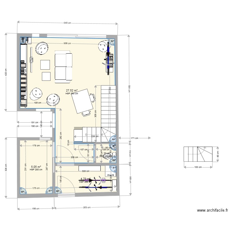 plan 6 revu bis 231118. Plan de 0 pièce et 0 m2