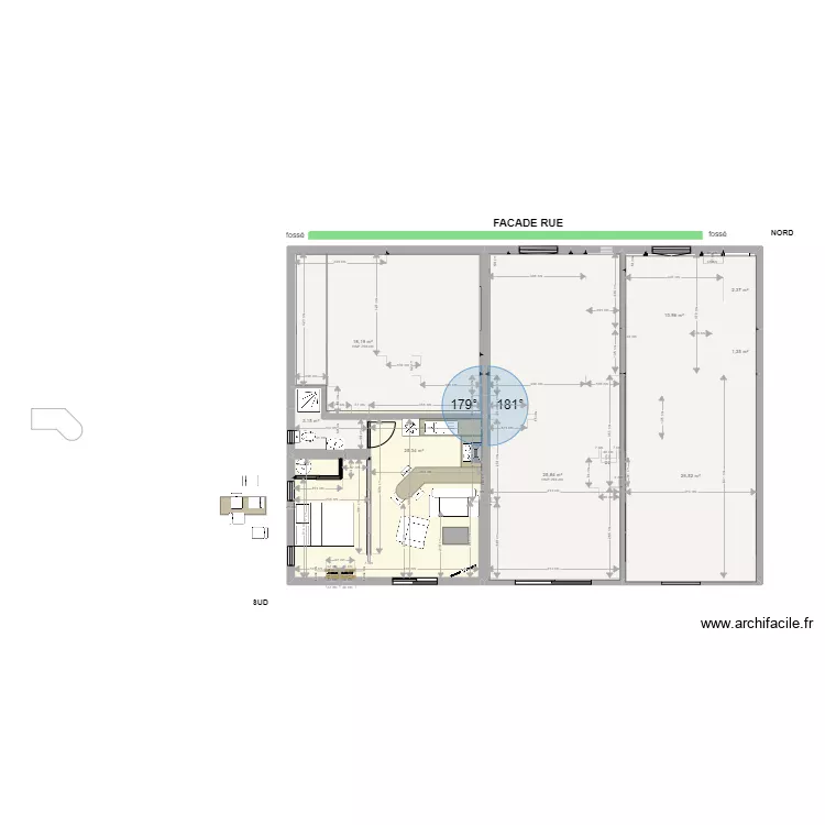 Yvrac SSOL Projet studio seul. Plan de Yvrac SSOL Projet studio seul. Plan de
