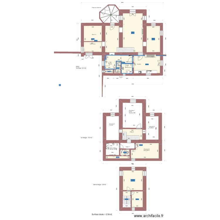 Grand Contest projet 2. Plan de 0 pièce et 0 m2