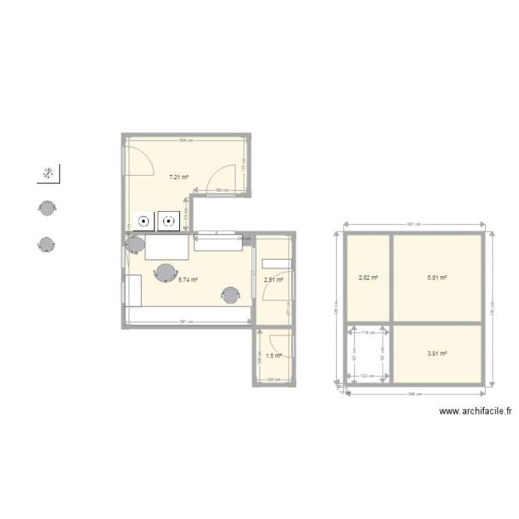 LEMV transform. Plan de 0 pièce et 0 m2