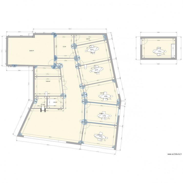 SAMY PROJET 2611. Plan de 0 pièce et 0 m2