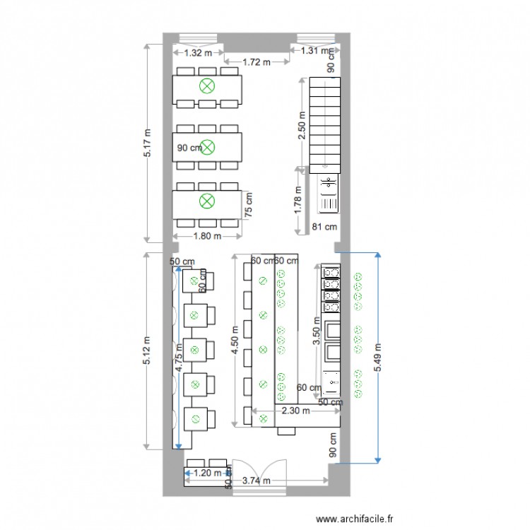 Plan petit Capucci. Plan de 0 pièce et 0 m2