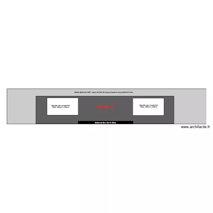 Sonepar Intercontinental Ballroom ABC V2. Plan de 