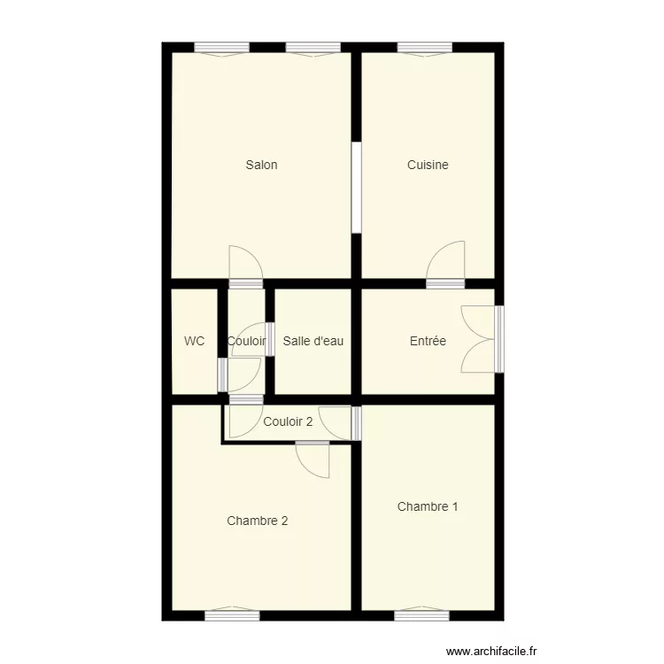 Croquis App Rch SCI des 12 Remparts. Plan de 