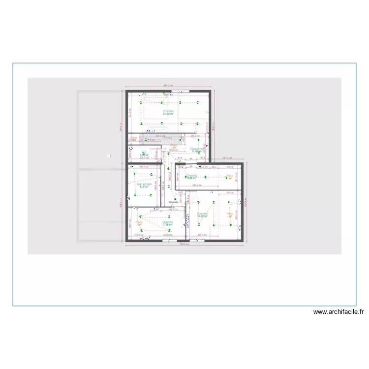 alex &eacute;tage . Plan de 
