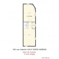 plan de masse 160 Valentin Hauy 80000 AMIENS 2eme étage