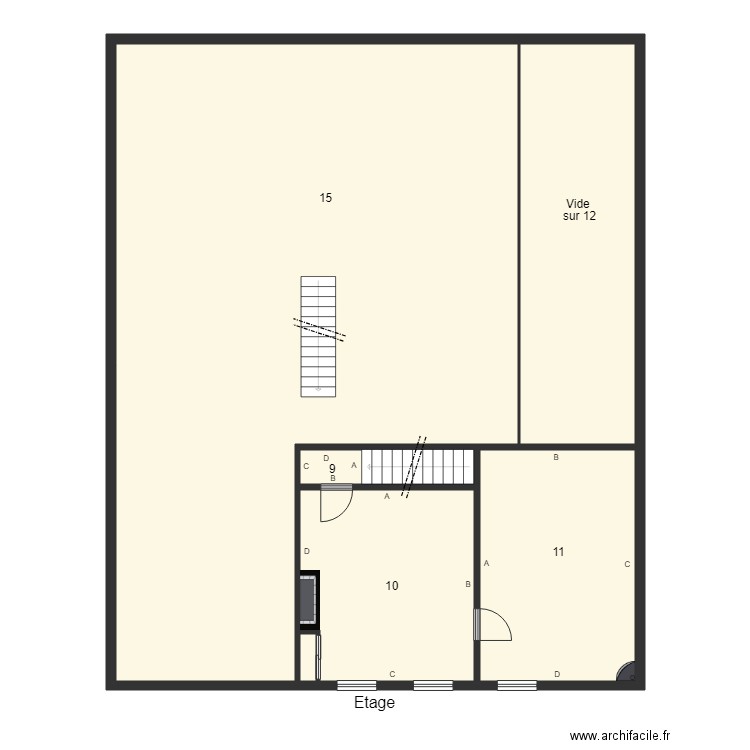 184984 POULET Plomb. Plan de 0 pièce et 0 m2