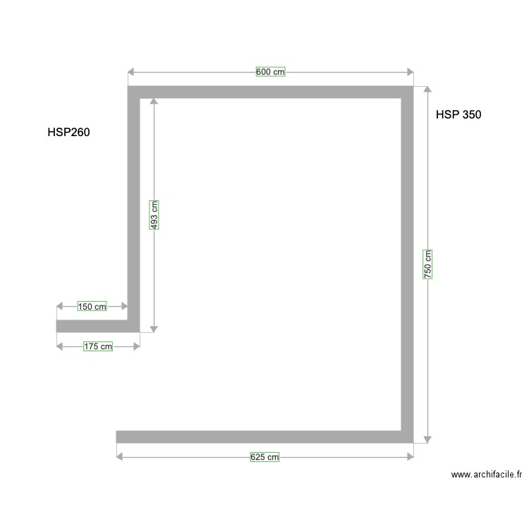 fin. Plan de 0 pièce et 0 m2