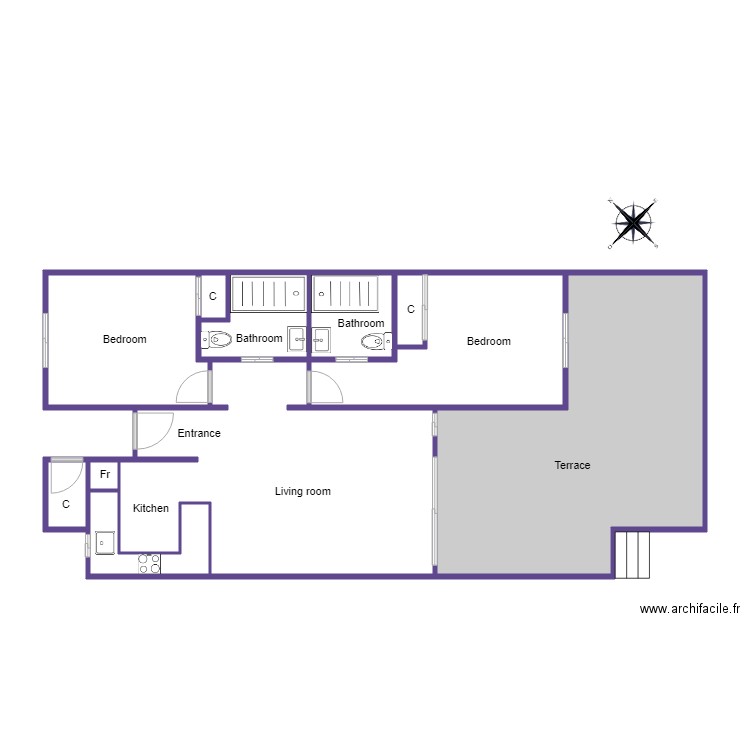 oasis beach masa 5004. Plan de 0 pièce et 0 m2