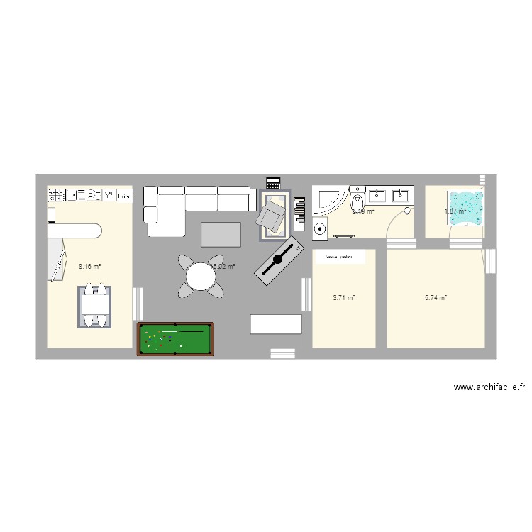 cambra pas fini. Plan de 0 pièce et 0 m2