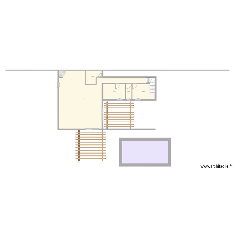 plan maison  caudete modif. Plan de 0 pièce et 0 m2