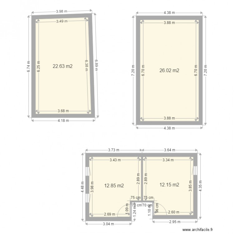 Plan. Plan de 0 pièce et 0 m2