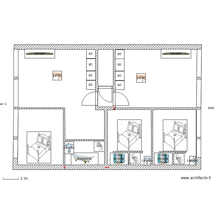 Noisy ODM V2. Plan de 0 pièce et 0 m2