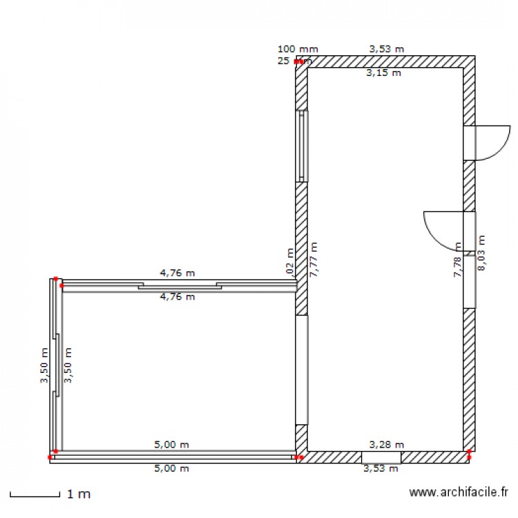 maison plan 1. Plan de 0 pièce et 0 m2