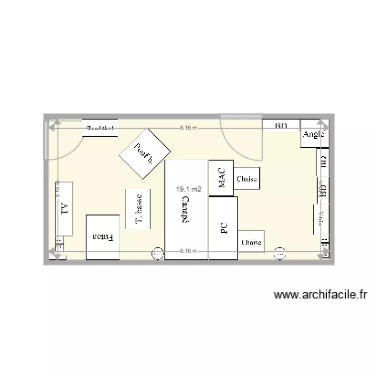 Carouge salon2. Plan de Carouge salon2. Plan de