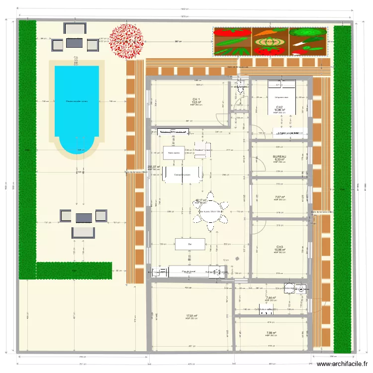 MAISON MAZ 3. Plan de 