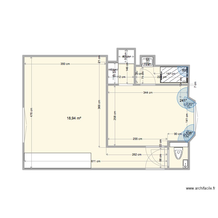 BAC4. Plan de 0 pièce et 0 m2