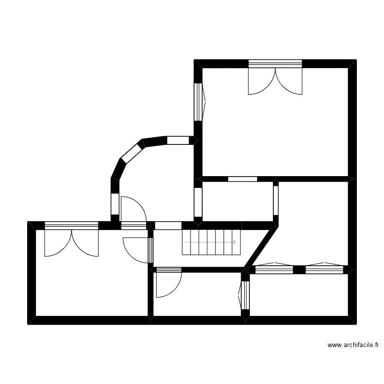 ROUCH. Plan de 21 pièces et 149 m2