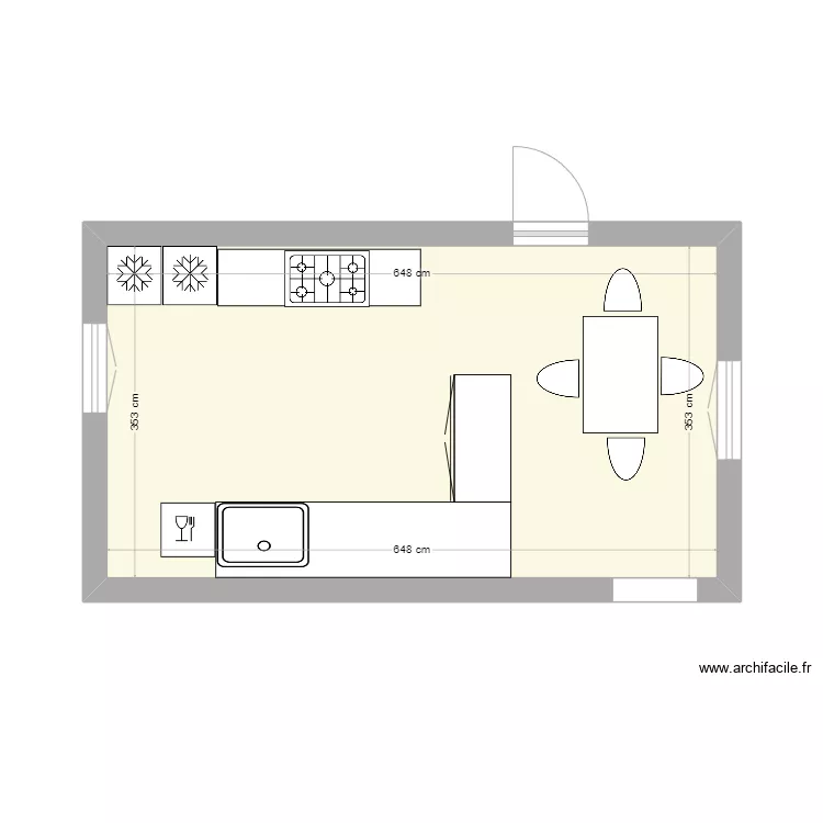 CUISINE V3. Plan de CUISINE V3. Plan de