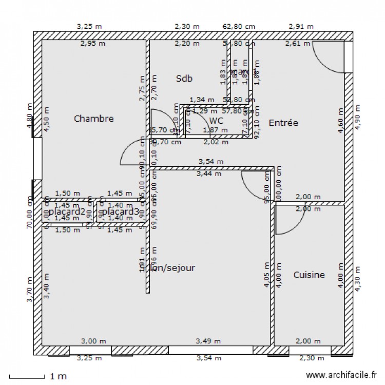 Log lamartine. Plan de 0 pièce et 0 m2