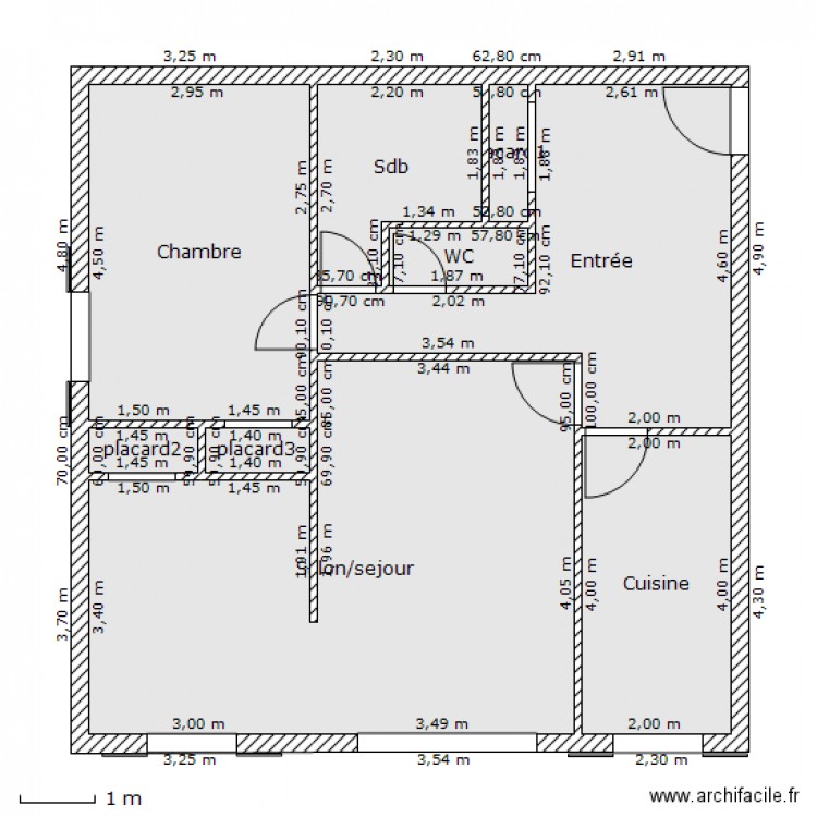 Log lamartine. Plan de 0 pièce et 0 m2