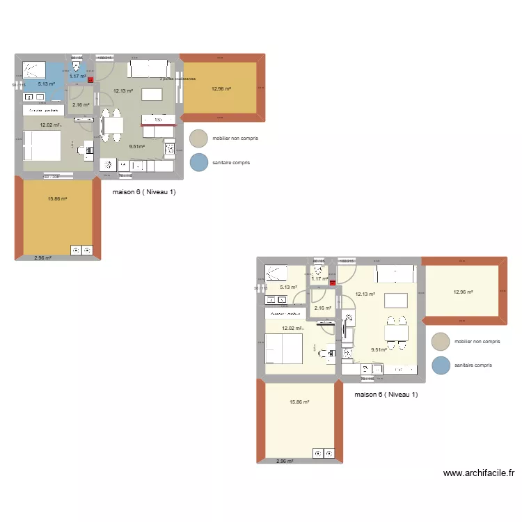appartement. Plan de 