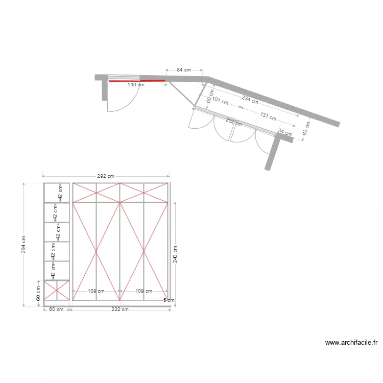 placard jung chbre amis exterieur. Plan de 