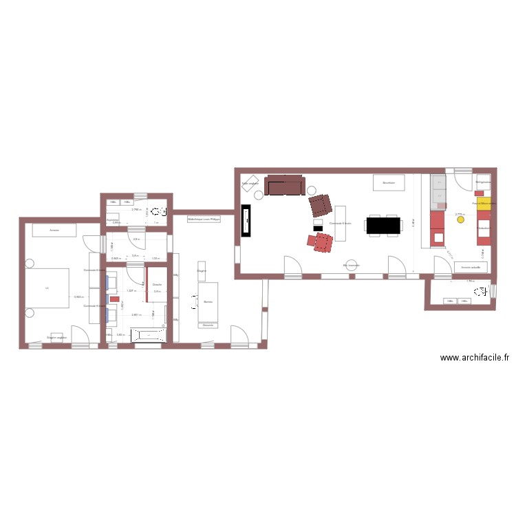 Plan coté 210722 - 3. Plan de 7 pièces et 112 m2