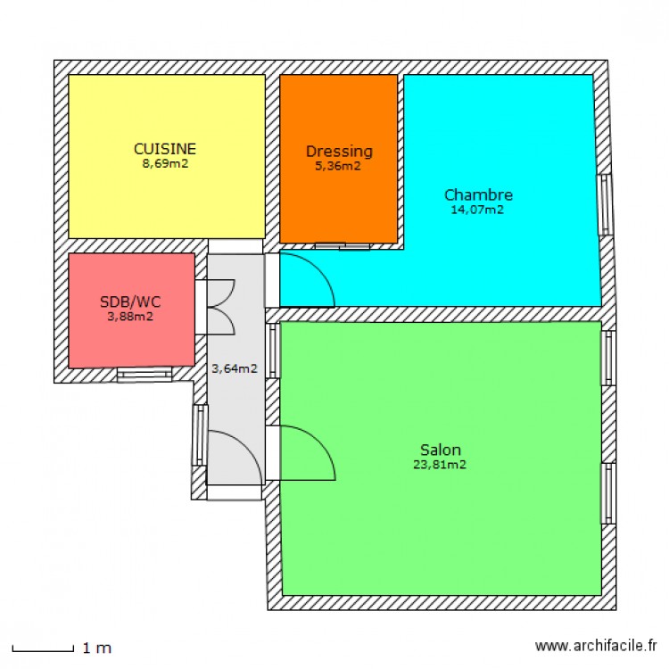 Plan. Plan de 0 pièce et 0 m2