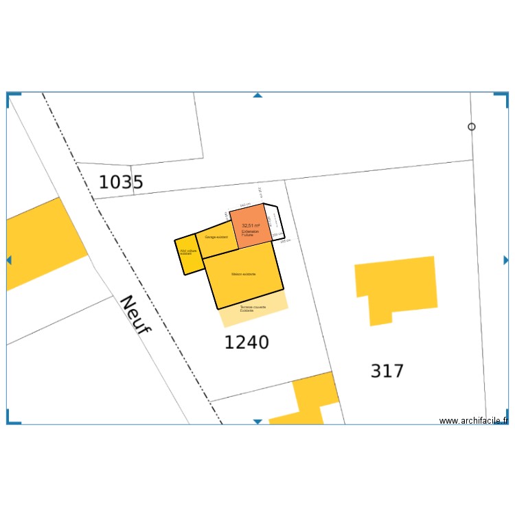 studio vincent . Plan de 1 pièce et 19 m2