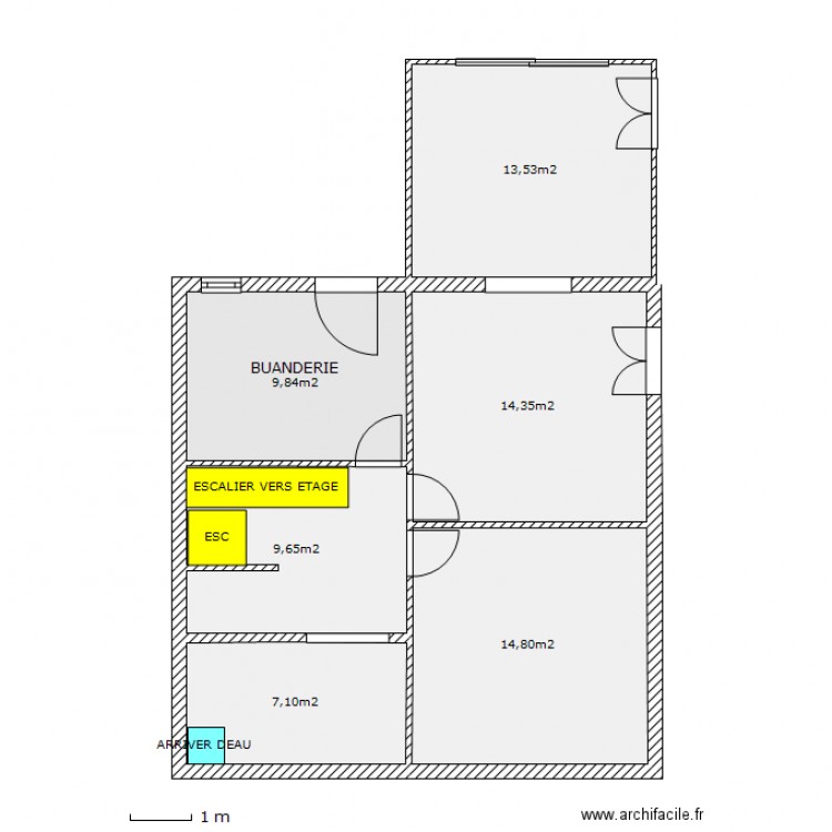 PLAN SOUS OL. Plan de 0 pièce et 0 m2