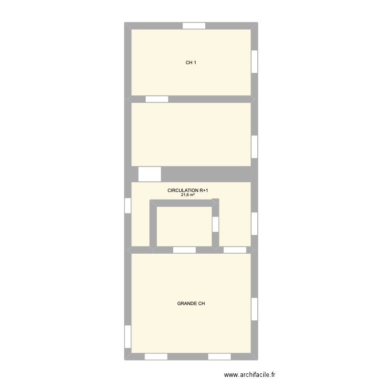 R+1 ORLIENAS. Plan de 0 pièce et 0 m2