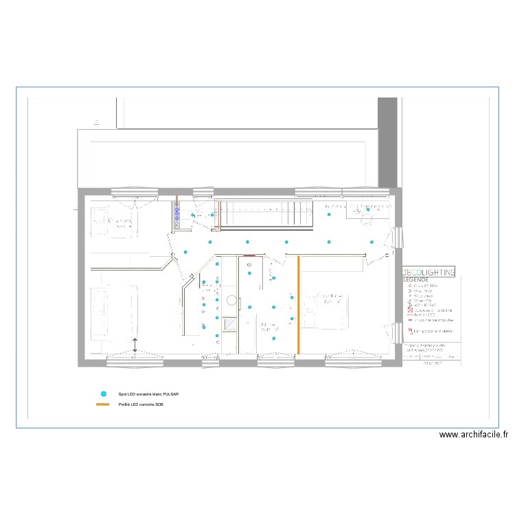 Plan Etage SPATARO. Plan de 0 pièce et 0 m2