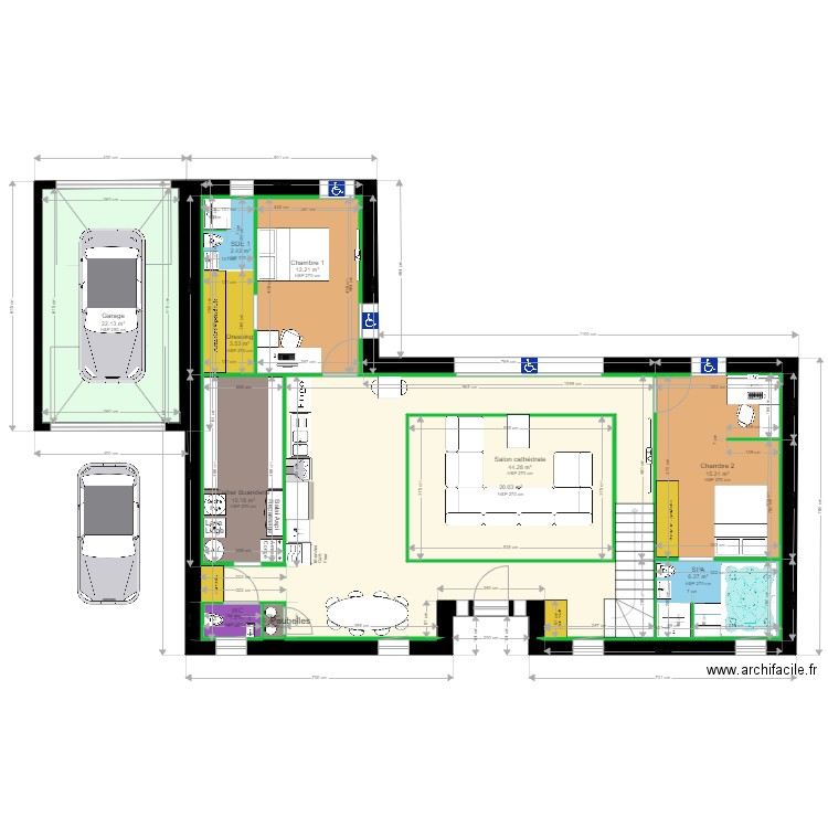 Projet 3. Plan de 0 pièce et 0 m2