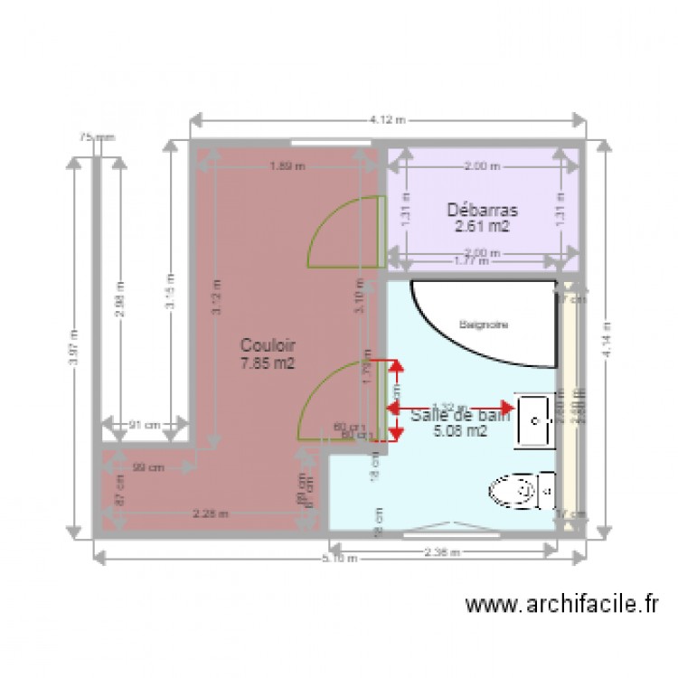 sdb 22. Plan de 0 pièce et 0 m2