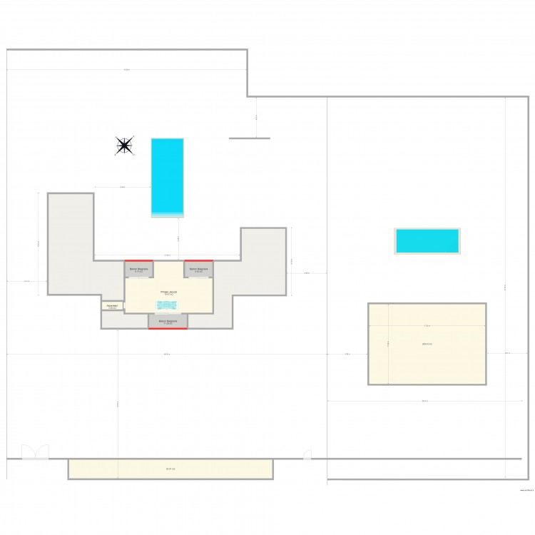 Plan Combles v3. Plan de 0 pièce et 0 m2